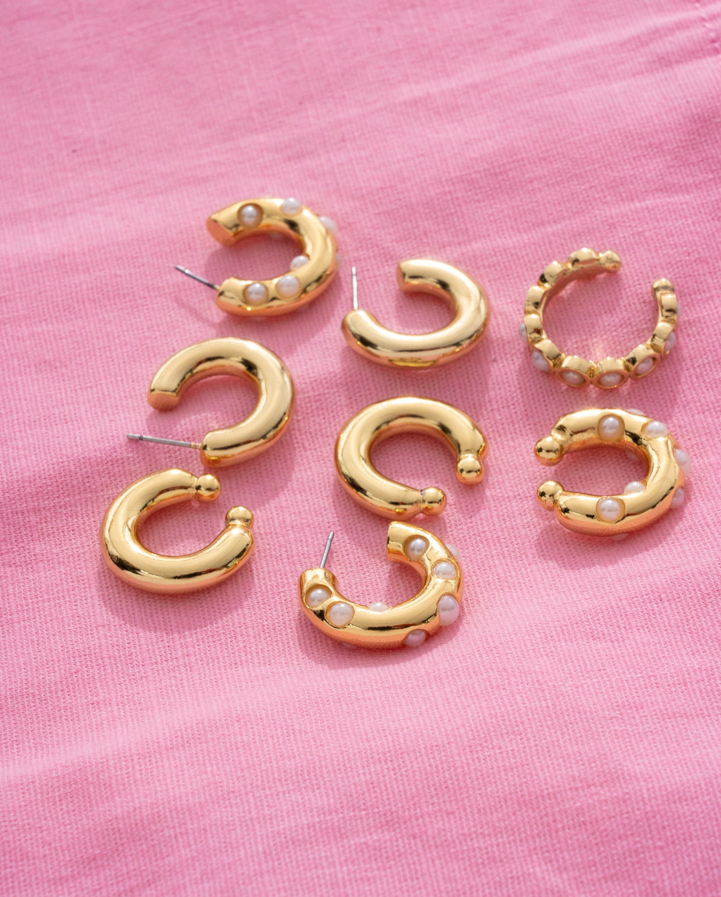 Earcuff Gold básico