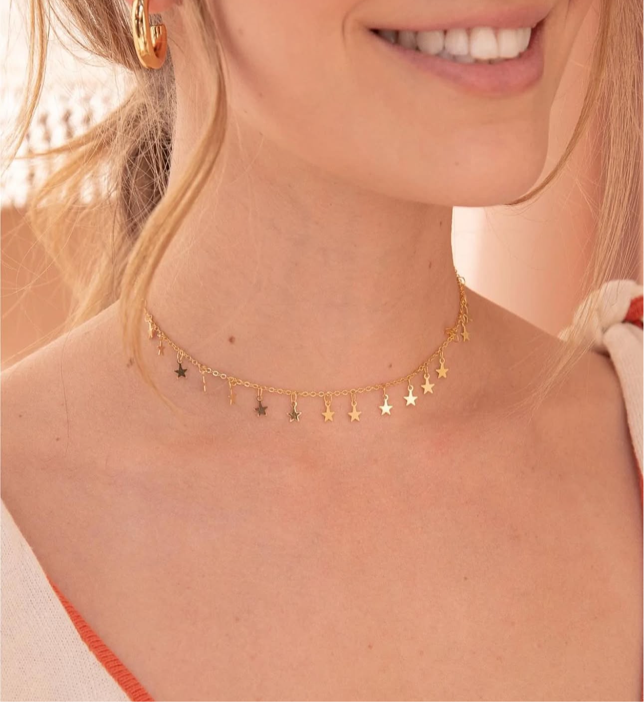 Choker multiestrellas