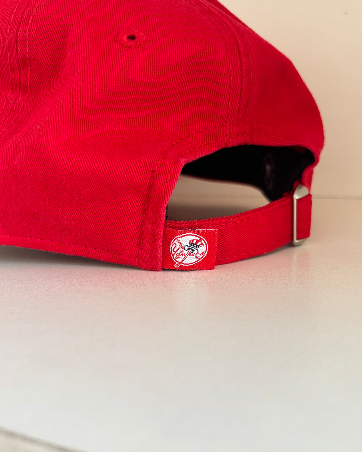 Gorra New York roja