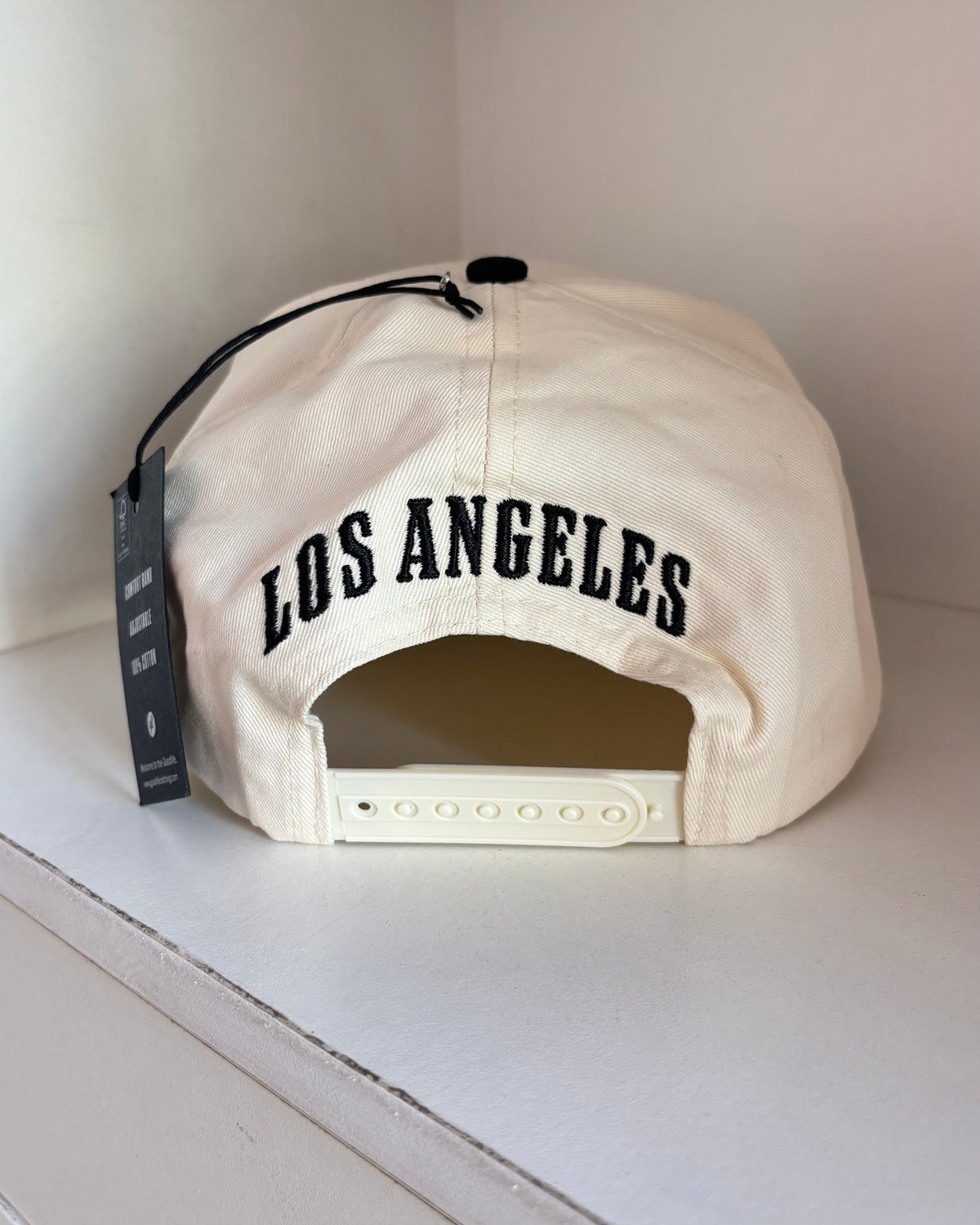 Gorra de LA beige con negro