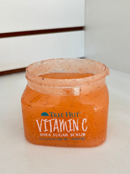 Exfoliante de azúcar TreeHut Vitamina C - 510 gramos