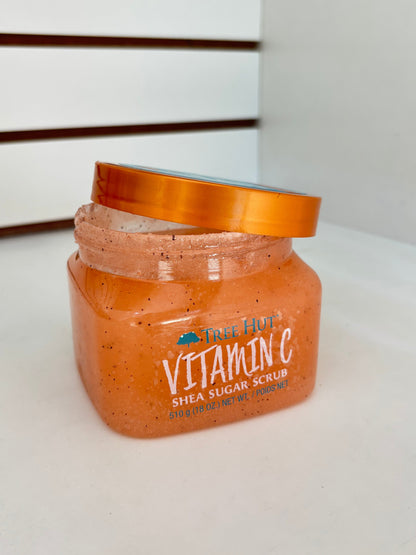 Exfoliante de azúcar TreeHut Vitamina C - 510 gramos