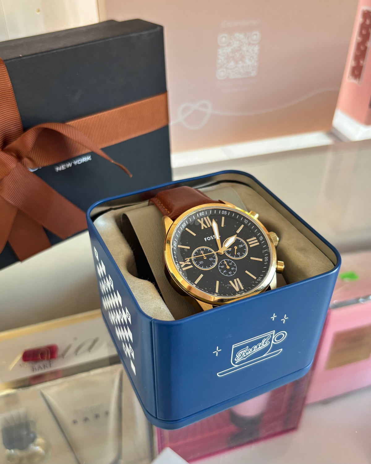 Reloj Fossil números romanos