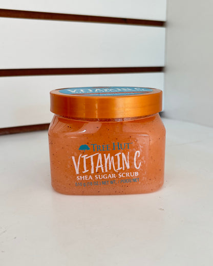 Exfoliante de azúcar TreeHut Vitamina C - 510 gramos