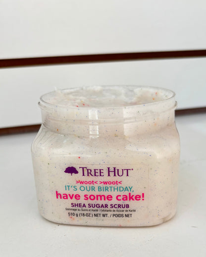 Exfoliante de azúcar TreeHut Birthday Cake - 510gr.