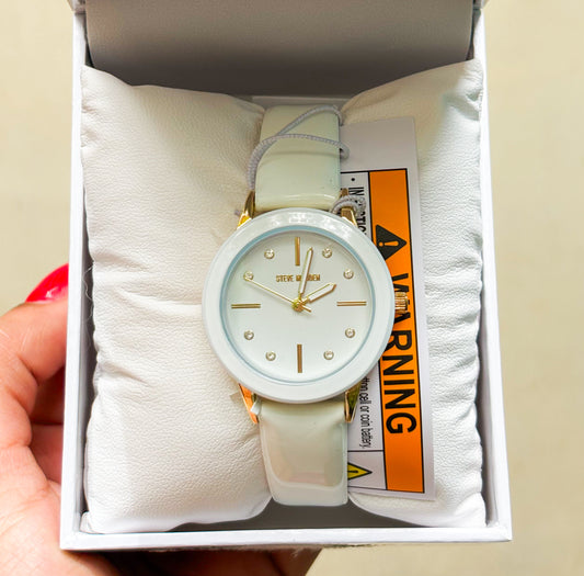 Reloj Steve Madden Blanco