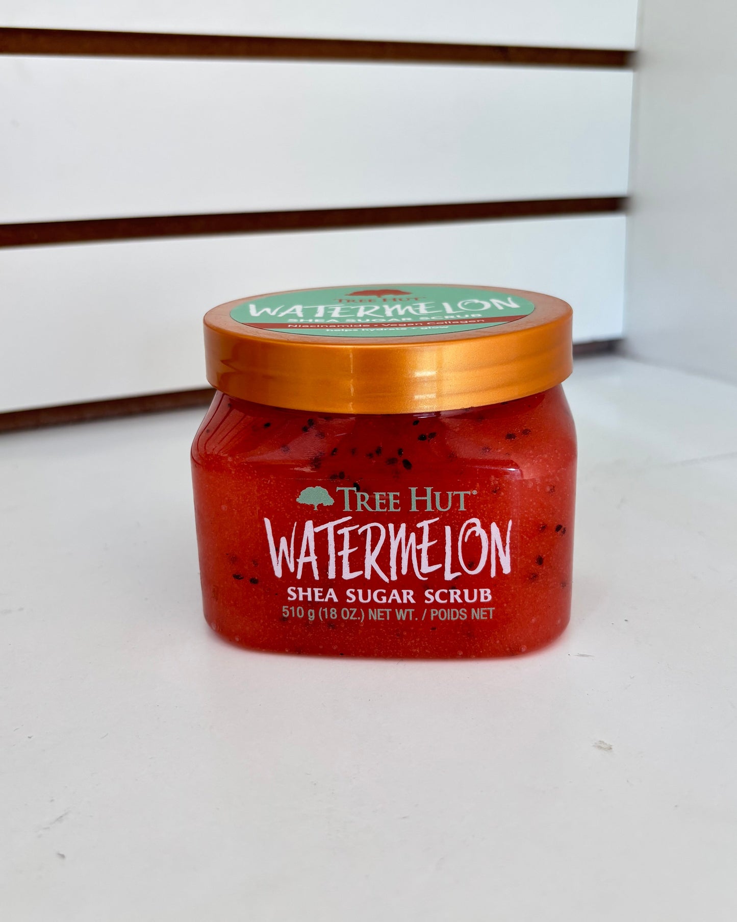 Exfoliante de azúcar TreeHut Sandía - 510 gramos.