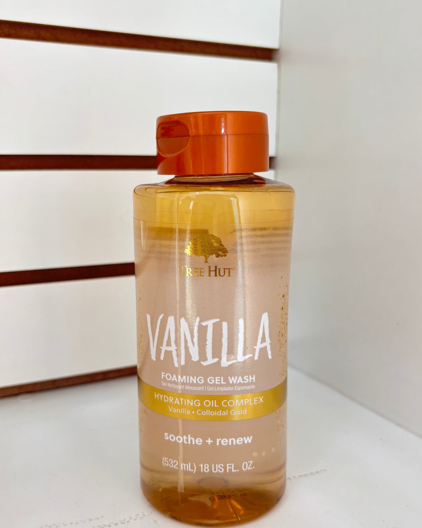 Gel de baño TreeHut, Vainilla - 532mL.