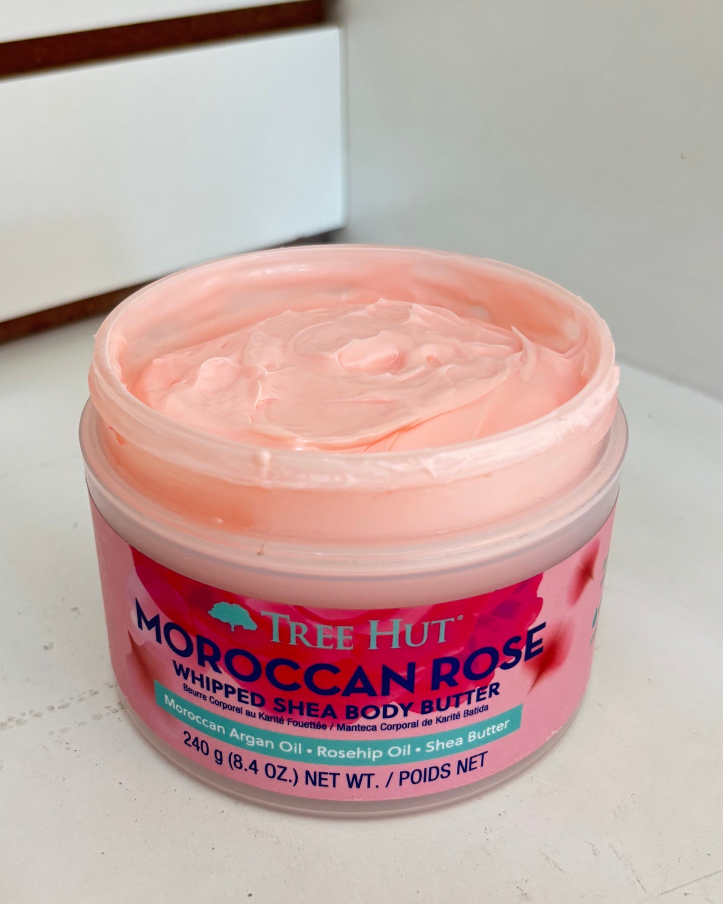 Manteca de karite Moroccan Rose - 240 gramos.