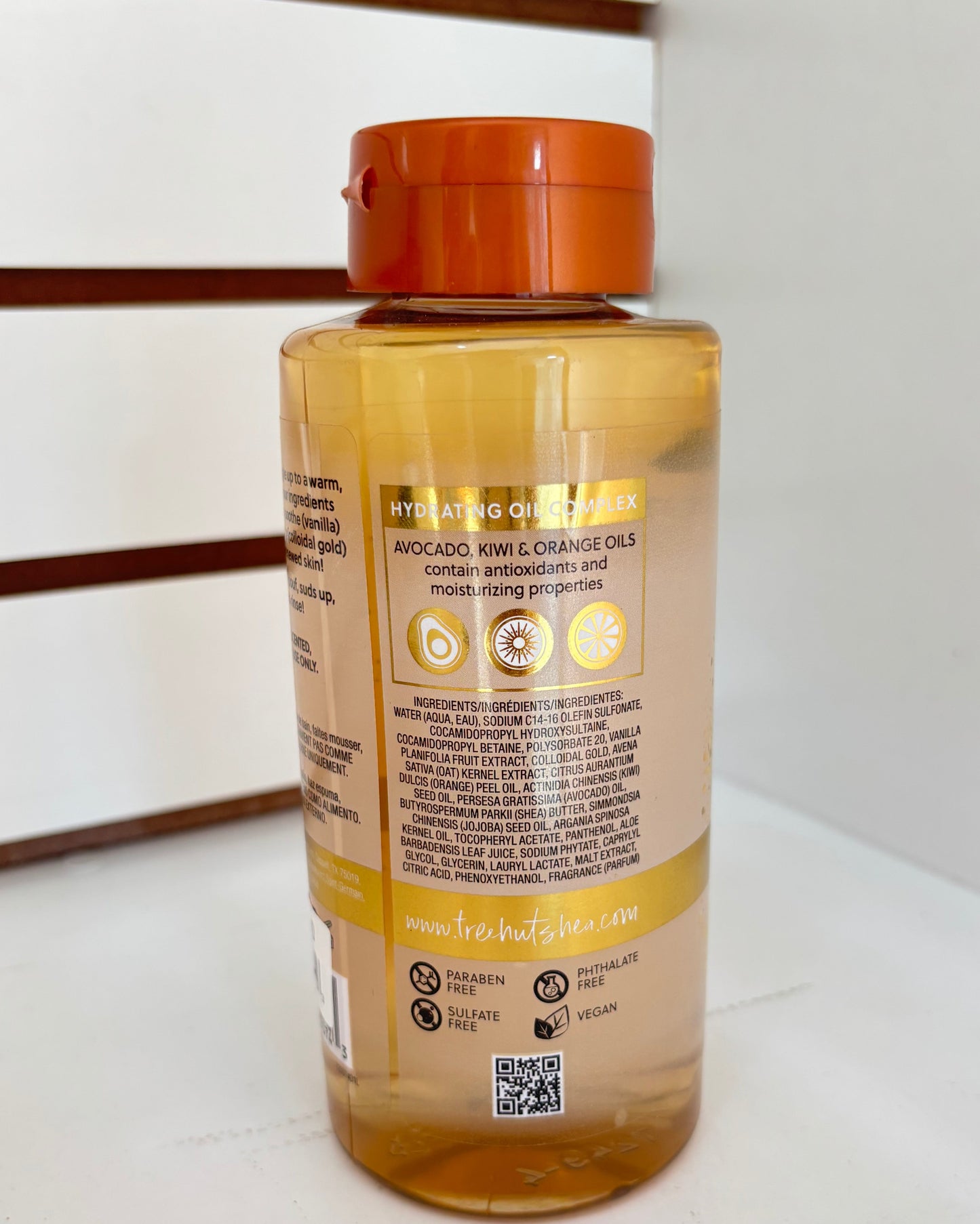 Gel de baño TreeHut, Vainilla - 532mL.