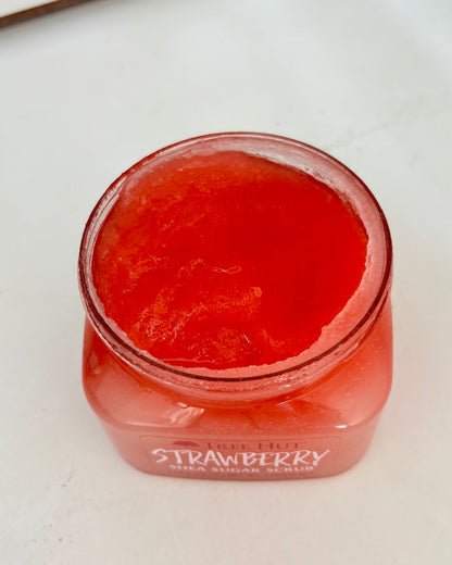 Exfoliante de azúcar TreeHut de Fresa - 510 gramos.