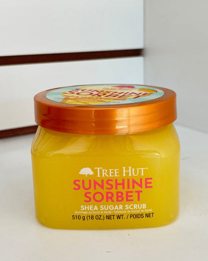Exfoliante de azúcar TreeHut Sunshine Sorbet - 510 gramos.