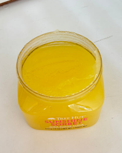 Exfoliante de azúcar TreeHut Sunshine Sorbet - 510 gramos.