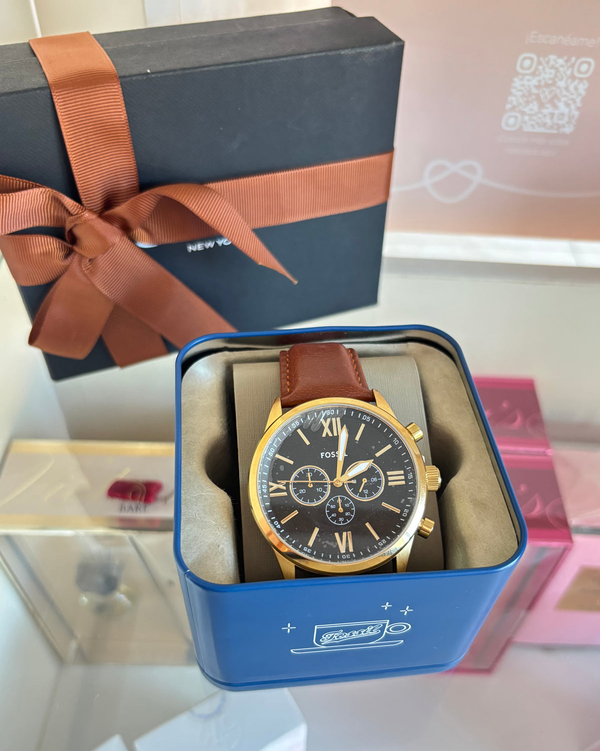 Reloj Fossil números romanos