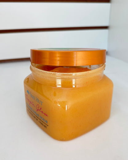 Exfoliante de azúcar TreeHut Tropic Glow - 510 gramos.