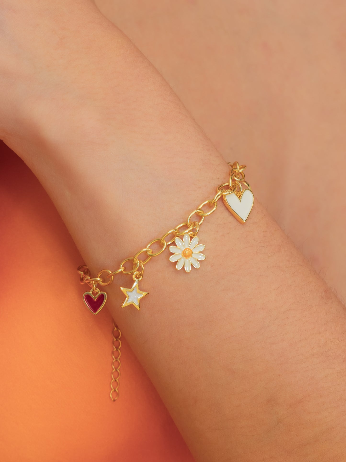 Pulsera multicharm margarita love.