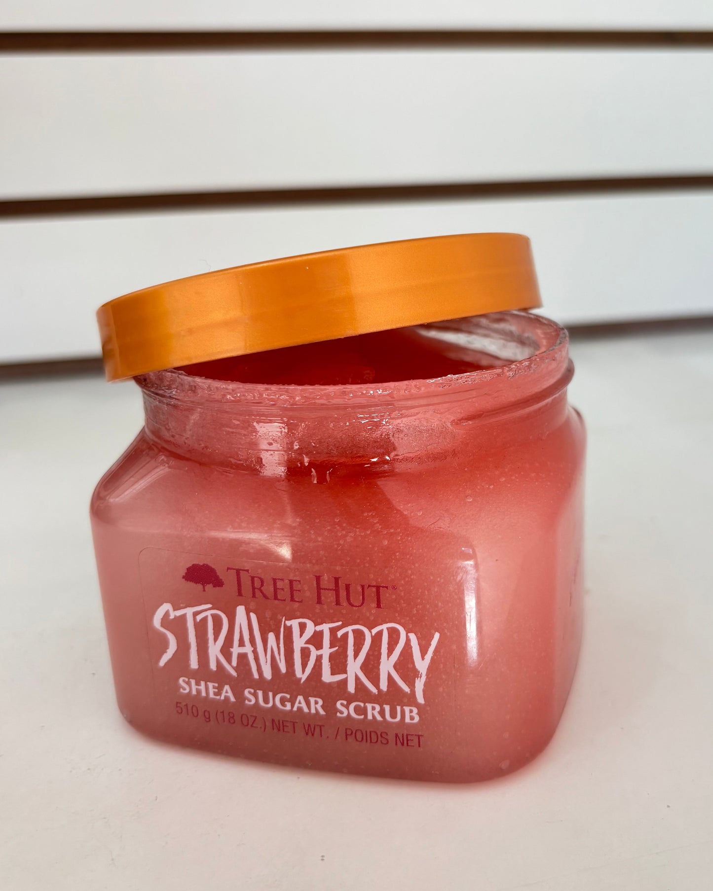 Exfoliante de azúcar TreeHut de Fresa - 510 gramos.