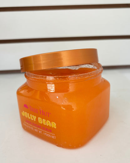 Exfoliante de azúcar TreeHut Jelly Bear - 510 gramos.