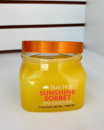 Exfoliante de azúcar TreeHut Sunshine Sorbet - 510 gramos.