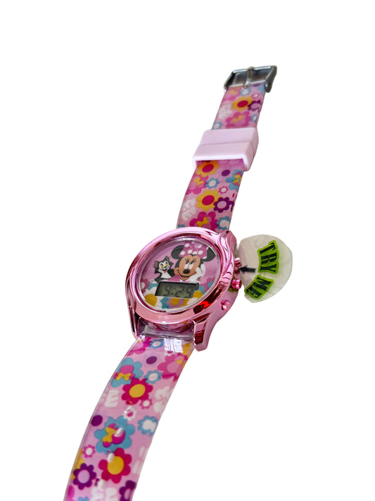 Reloj de Minnie Mouse Rosa