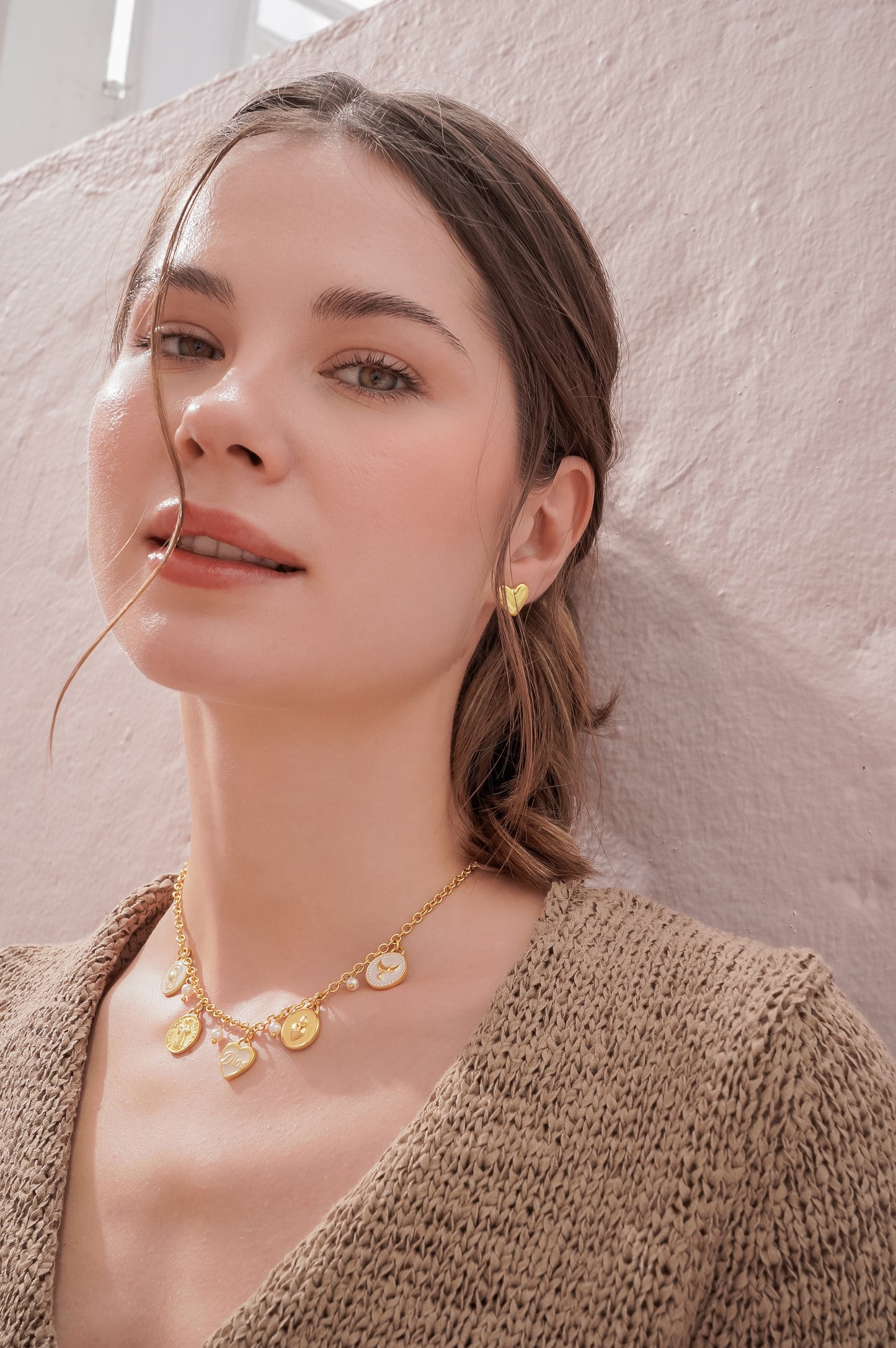 Collar multicharm religioso “nuevo”
