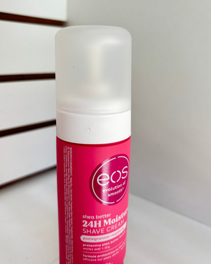 Crema de afeitar sin espuma EOS.