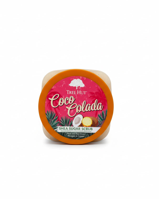 Exfoliante de azúcar TreeHut Coco Colada - 510 gramos.