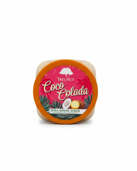 Exfoliante de azúcar TreeHut Coco Colada - 510 gramos.