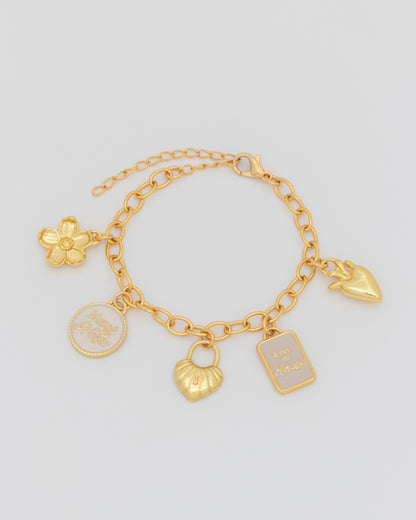 Pulsera multicharm para mamá + empaque especial.