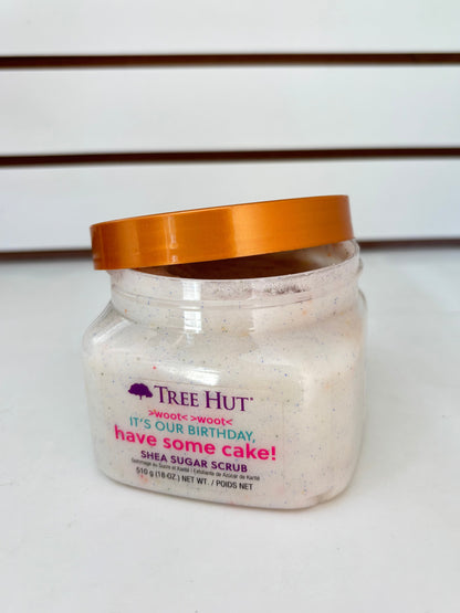 Exfoliante de azúcar TreeHut Birthday Cake - 510gr.