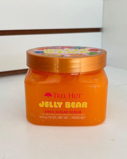 Exfoliante de azúcar TreeHut Jelly Bear - 510 gramos.