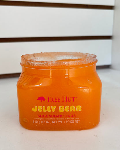 Exfoliante de azúcar TreeHut Jelly Bear - 510 gramos.