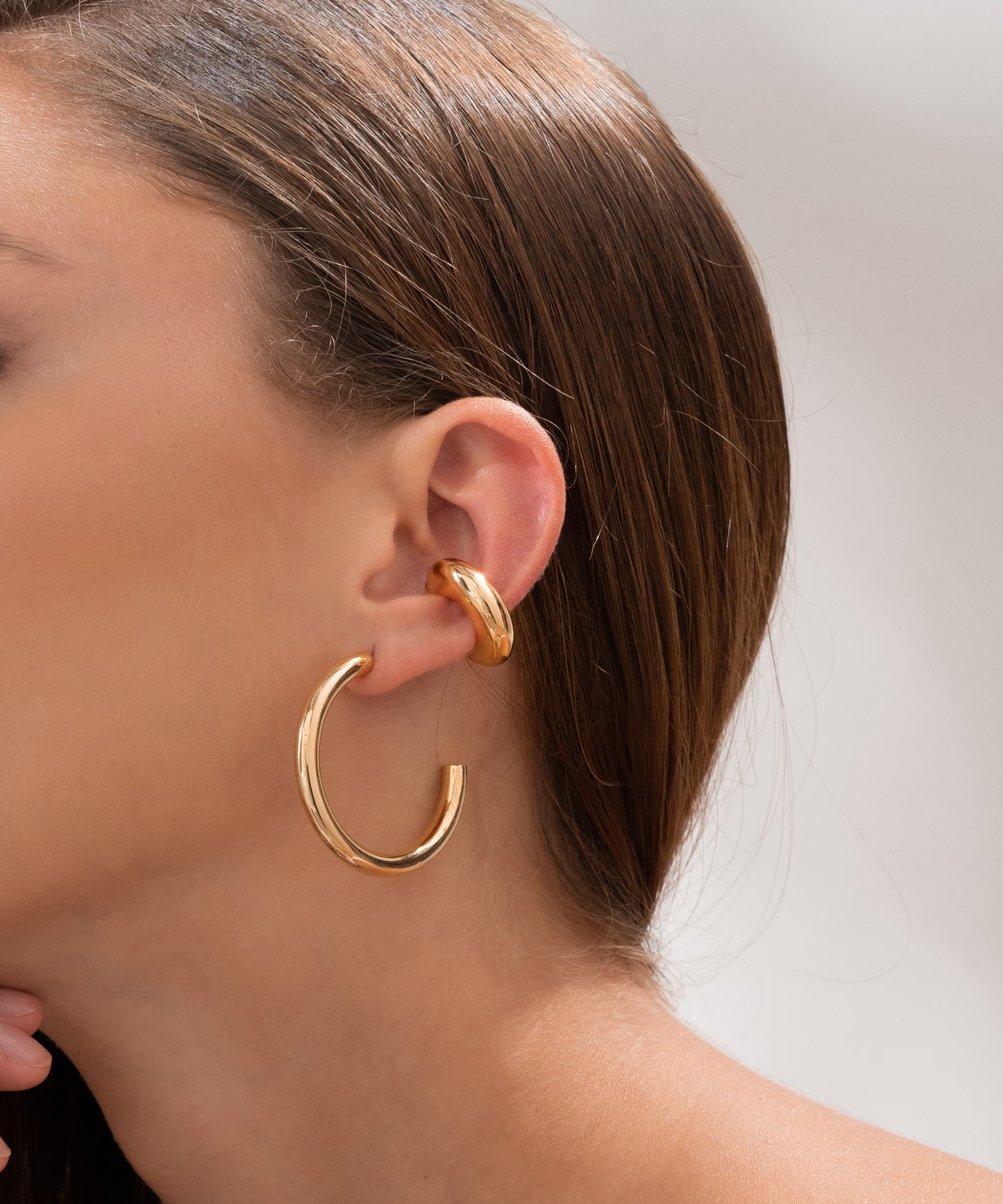 Earcuff Gold básico