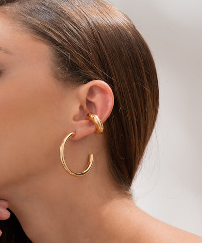 Earcuff Gold básico