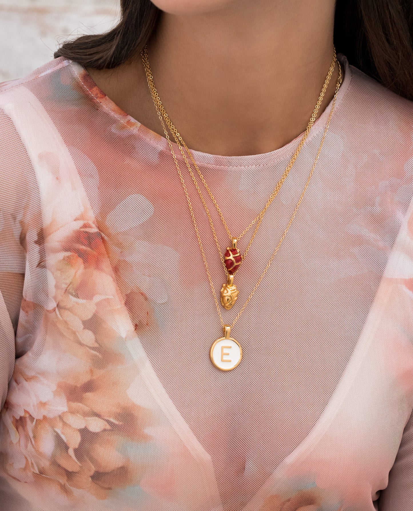 Collar corazón anatómico