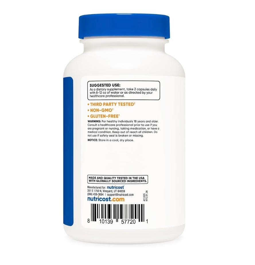 Glicinato de magnesio + malato con vitamina D