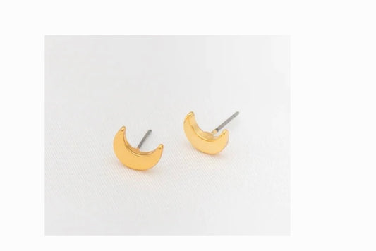 Mini aretes de luna